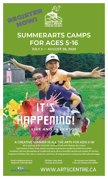 Poster for Summer Dance Intensives! Camp