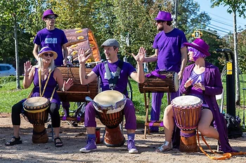 Poster for Try it in Wolfville - Introduction to drumming