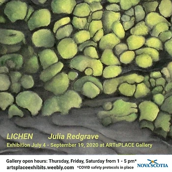 Poster for Lichen // Julia Redgrave