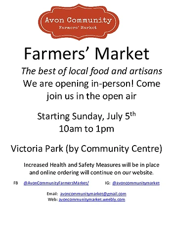 Poster for Farmers' Market