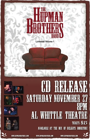 Poster for Hupman Brothers Band CD Release