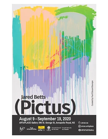 Poster for Exhibition PICTUS Jared Betts