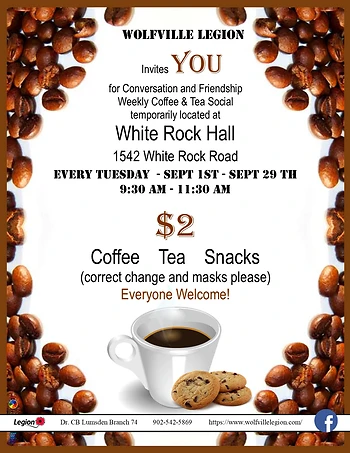 Poster for Coffee & Tea Social
