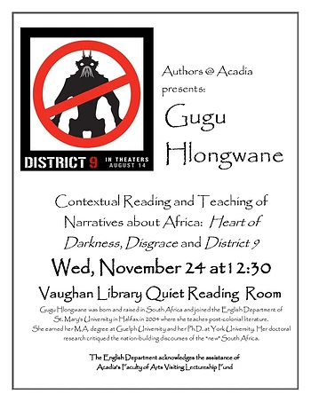 Poster for Gugu Hlongwane