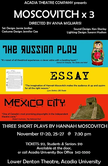Poster for Moscovitch X3