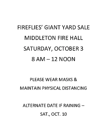 Poster for Giant Yard Sale