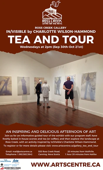 Poster for In/Visible Tea and Tour