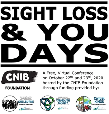 Poster for Sight Loss & You Days