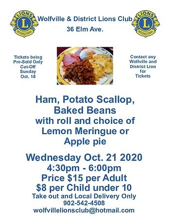 Poster for Community Dinner