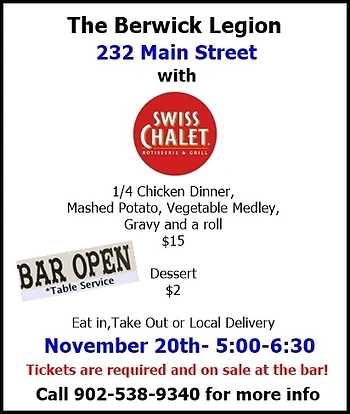 Poster for Swiss Chalet 1/4 Chicken Dinner