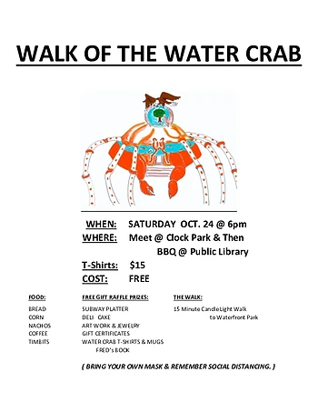 Poster for Walk of the Water Crab