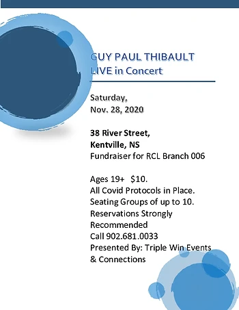 Poster for Guy Paul Thibault