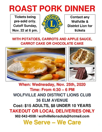 Poster for Roast Pork Dinner