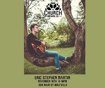 Poster for Music Night! Eric Stephen Martin