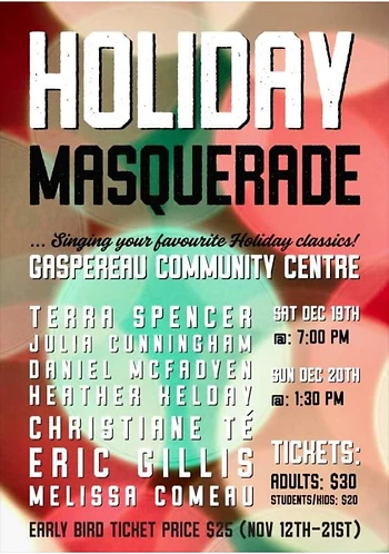 Poster for Holiday Masquerade