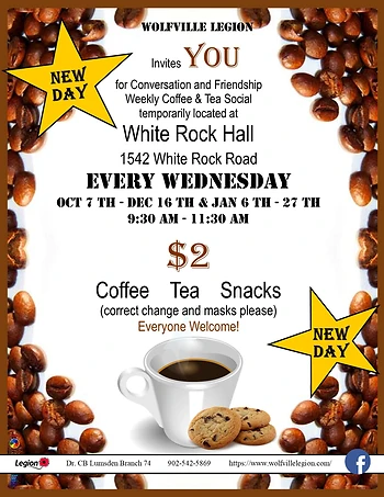 Poster for Coffee & Tea Social