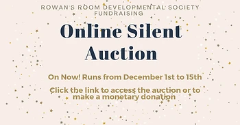 Poster for Online Silent Auction