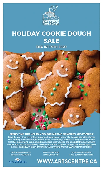 Poster for Cookie Dough Sale
