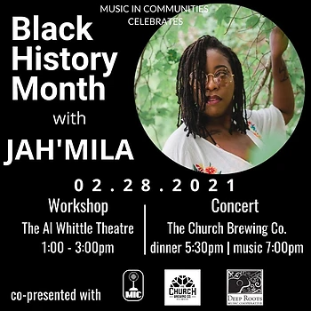 Poster for Workshop with Jah'Mila