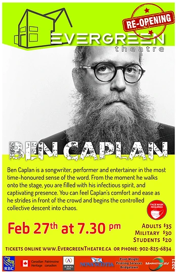 Poster for Ben Caplan
