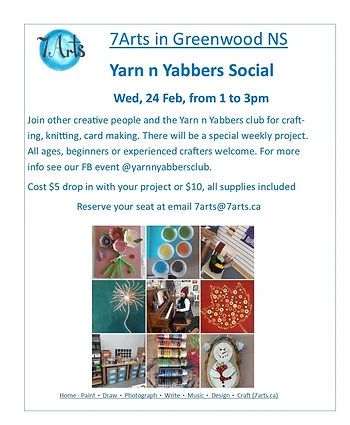 Poster for Knitting and Crochet