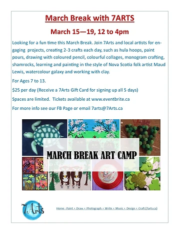 Poster for Art Camp