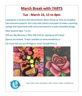 Poster for Art Camp