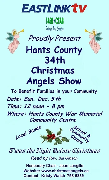 Poster for Christmas Angels Show