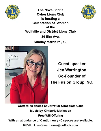 Poster for Celebration of Women