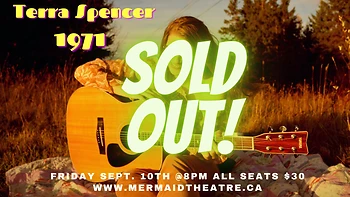 Poster for Terra Spencer LIVE Concert SOLD OUT