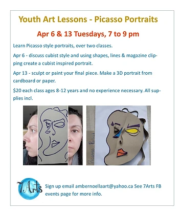 Poster for Art Lessons