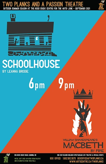 Poster for Schoolhouse/Macbeth