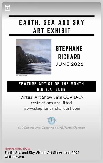 Poster for Art Exhibit
