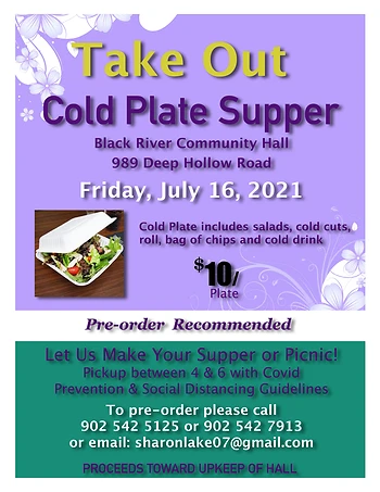Poster for Take Out Cold Plate Supper
