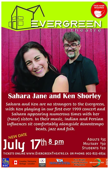 Poster for Sahara J and Ken Shorley