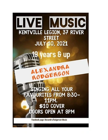 Poster for Alexandra Rodgerson