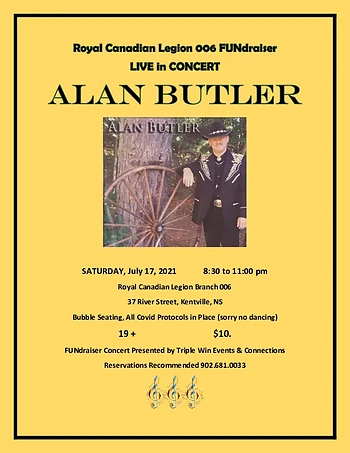 Poster for Alan Butler