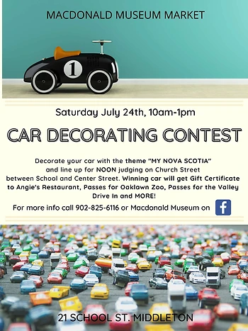 Poster for Car Decorating Contest