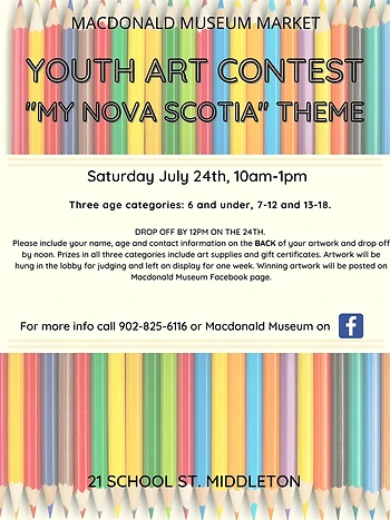 Poster for Youth Art Contest