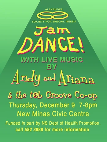 Poster for December Jam Dance