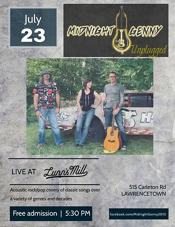 Poster for Midnight Genny Acoustic
