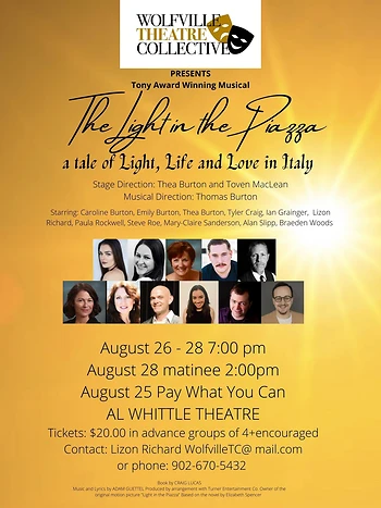 Poster for Musical - The Light in the Piazza