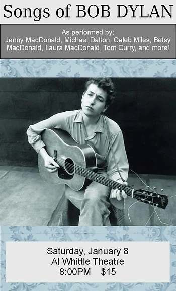 Poster for Songs of Bob Dylan