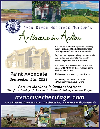 Poster for Artisans in Action - Paint Avondale