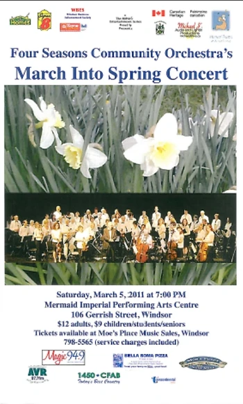 Poster for March Into Spring