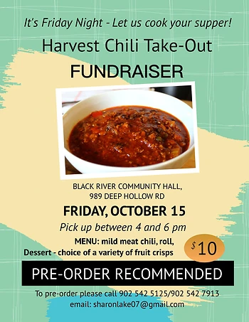 Poster for Harvest Chili Take-Out