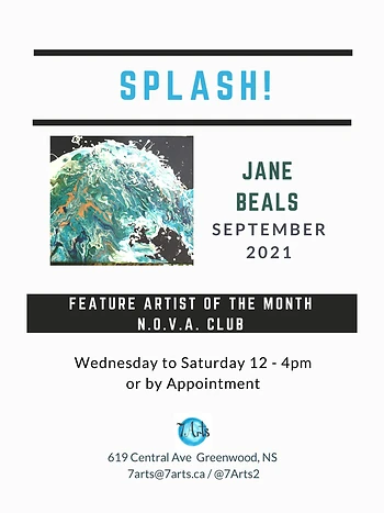 Poster for Splash Art Show