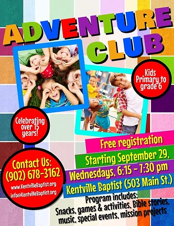 Poster for Adventure Club