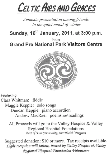 Poster for Celtic Airs and Graces