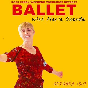 Poster for Ballet w/ Maria Osende Retreat